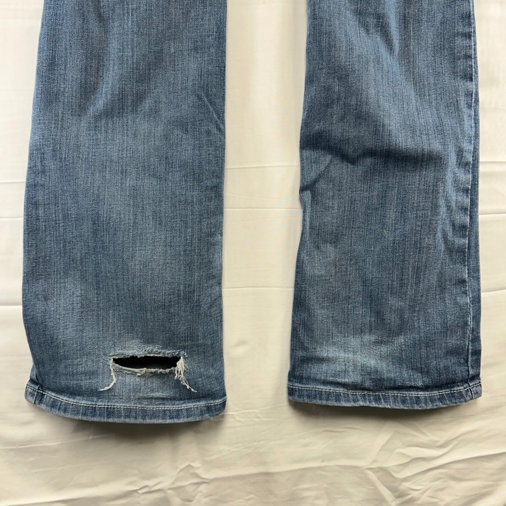 Ariat REAL Denim Jeans Womens 29XL Blue Bootcut Embroidered Pockets 32x36 * - Picture 7 of 13